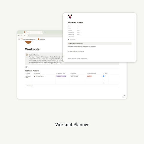 2025 Notion Planner